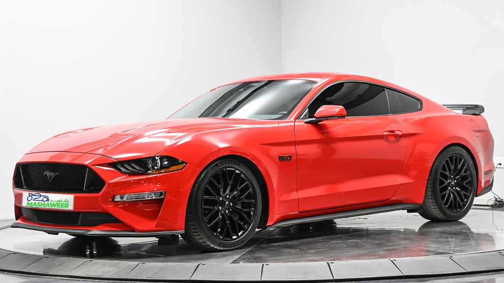 Ford Mustang V8 2021 for rent in Dubai