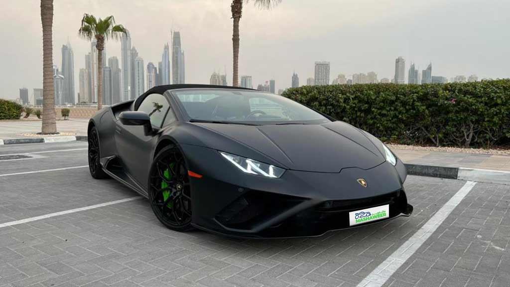 Lamborghini Huracan EVO Convertible 2023 for rent in Dubai